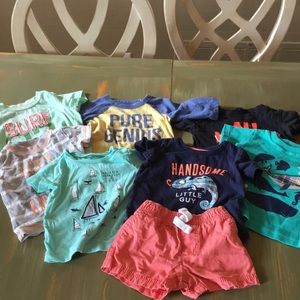 Baby boy 3-6 months summer bundle